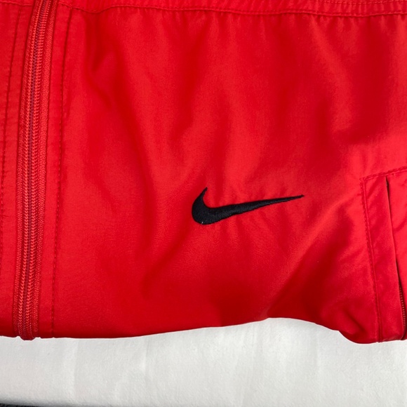 Vintage 90’s Nike White Tag Lightweight Jacket Red and Black Men’s Size Large - Picture 11 of 16